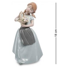 Фигурка "Девочка с корзинкой" CMS-20/ 6, Pavone