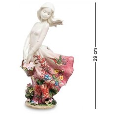 Фигурка девушка "Поцелуй ветра" JP-12/22, Pavone