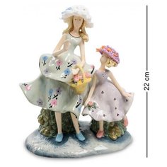 Фигурка "Мама с дочкой" CMS-22/ 8, Pavone