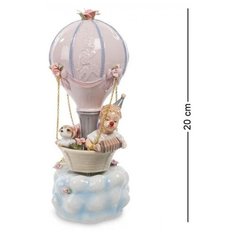 Фигурка муз. "Клоун на воздушном шаре" CMS-27/19, Pavone