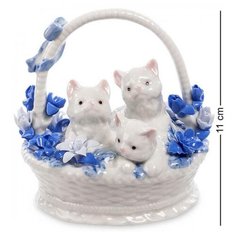 Фигурка "Котята в корзинке" CMS-46/ 8, Pavone