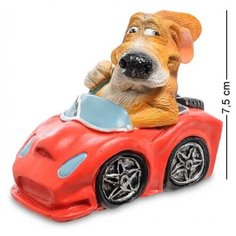 Статуэтка Собака Бигль "Желаю драйва по жизни" (W.Stratford) RV-918, The Comical World of Warren Stratford