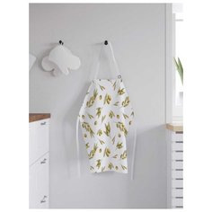 Фартук женский для готовки JoyArty "Летящие оливки", универсальный размер