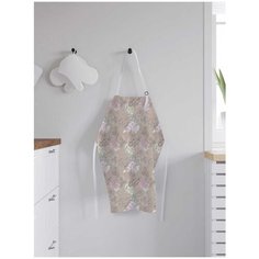 Фартук женский для готовки JoyArty "Цветочное поздравление", универсальный размер, ap-4269