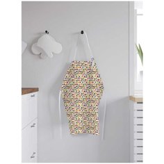 Фартук женский для готовки JoyArty "Бесконечные фрукты", универсальный размер, ap-71734