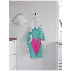 Фартук женский для готовки JoyArty "Волшебные купидоны", универсальный размер, ap-74569