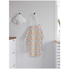 Фартук женский для готовки JoyArty "Фруктовый дождь", универсальный размер, ap-71737
