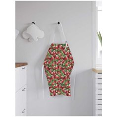 Фартук женский для готовки JoyArty "Яблочный сад", универсальный размер, ap-50770