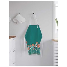 Фартук женский для готовки JoyArty "Колдовские цветы", универсальный размер, ap-15736
