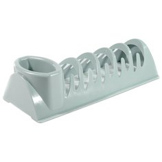 Сушилка для посуды Berossi, размер 341 х 148 х 88 мм, цвет серая мистерия