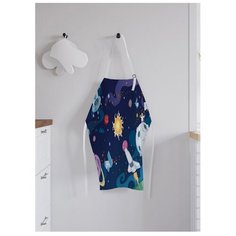 Фартук женский для готовки "Космическое разнообразие", универсальный размер Joy Arty