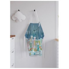 Фартук женский для готовки "Канун Нового Года", универсальный размер Joy Arty