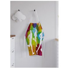 Фартук женский для готовки "Фитнес бег", универсальный размер Joy Arty