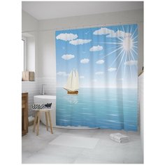 Штора для ванной JoyArty Солнечное плавание 180х200 (sc-8732)