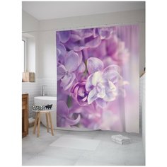 Штора для ванной JoyArty Прикосновение к лепесткам 180х200 (sc-78264158)