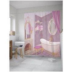 Штора для ванной JoyArty Королевская ванна 180х200 (sc-11967)