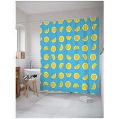 Штора для ванной JoyArty Лимонный витамин 180х200 (sc-34730)