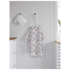 Фартук женский для готовки JoyArty "Гуси-Гуси", универсальный размер, ap-10454