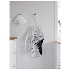 Фартук женский для готовки JoyArty "Музыкальный разлом", универсальный размер, ap-12706