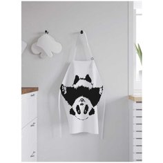 Фартук женский для готовки JoyArty "Перевернутая панда", универсальный размер, ap-18131