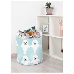 Корзина для игрушек "Танец морских котиков" 35x35 см, toba-11860-S Joy Arty