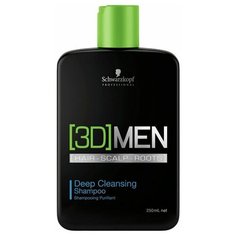 [3D]Men шампунь Deep Cleansing, 250 мл