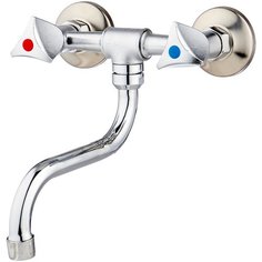 Смеситель для кухни (мойки) Ростовская Мануфактура Сантехники SL119-361 двухрычажный