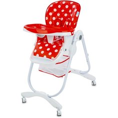 Стульчик для кормления Nuovita Fantasia, клубника со сливками