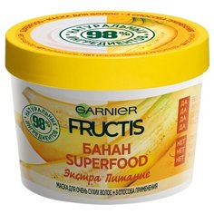 GARNIER Маска 3 в 1 для очень сухих волос Fructis SuperFood Банан, 390 мл
