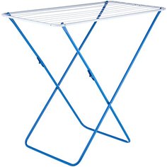 Сушилка для белья Attribute напольная Prima 10 м, синяя