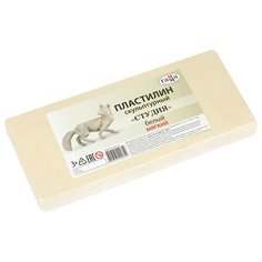 Пластилин ГАММА Студия мягкий белый 1000 г (2.80.Е100.004.1) Gamma