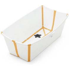 Ванночка Stokke FlexiBath белый/оранжевый