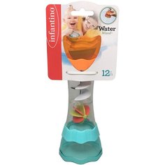 Игрушка для ванной Infantino Водоворот голубой/оранжевый/прозрачный