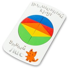 Головоломка Умный лис Волшебный круг зеленый/синий/красный