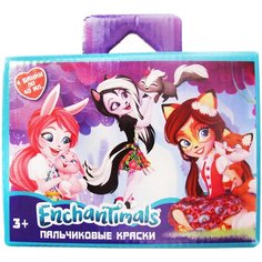 CENTRUM Пальчиковые краски Enchantimals 4 цвета х 40 мл (88629)