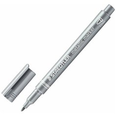 Staedtler маркер декоративный 8323 81 silver metallic