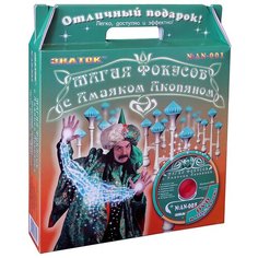 Набор для фокусов Знаток Магия фокусов с Амаяком Акопяном.Зелёный с видео курсом