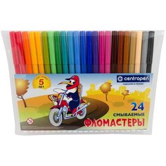 Centropen Набор фломастеров Пингвины (7790/24-86), 24 шт.