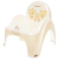 Tega Baby горшок Teddy Bear (MS-012) белый