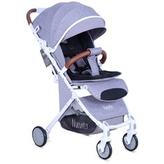 Прогулочная коляска Nuovita Giro Lux, grigio bianco, цвет шасси: белый