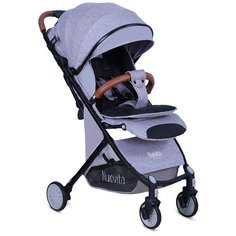 Прогулочная коляска Nuovita Giro Lux, grigio nero, цвет шасси: черный
