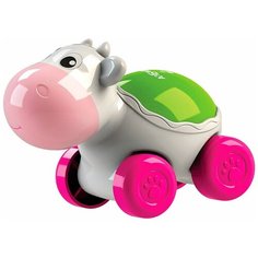 Развивающая игрушка Азбукварик Люленьки Коровка Светяшка, белый