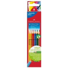 Faber-Castell Цветные карандаши Grip 2001 6 цветов (112406)
