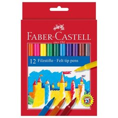 Faber-Castell Набор фломастеров Замок, 12 шт. (554212)