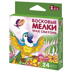 Луч Мелки восковые "Zoo" 24 цвета (12С 866-08)