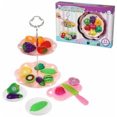 Набор продуктов с посудой Наша игрушка Продукты 642584 в ассортименте