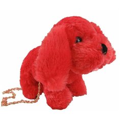 Игрушка-сумка Fluffy Family Красный щенок 25 см