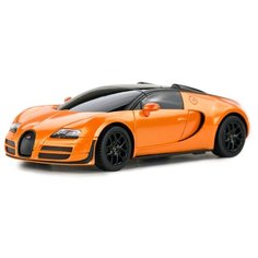 Легковой автомобиль Rastar Bugatti Grand Sport Vitesse (47000) 1:24 оранжевый/черный
