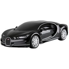 Гоночная машина Rastar Bugatti Chiron (76100) 1:24 18.9 см черный