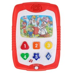 Планшет Умка Стихотворения Корнея Чуковского белый/красный